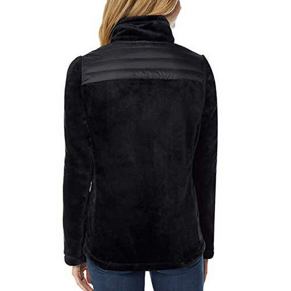 Women's 32 Degrees Mixed Media‎ Plush Faux Fur Down Jacket Size Medium - Picture 2 of 6